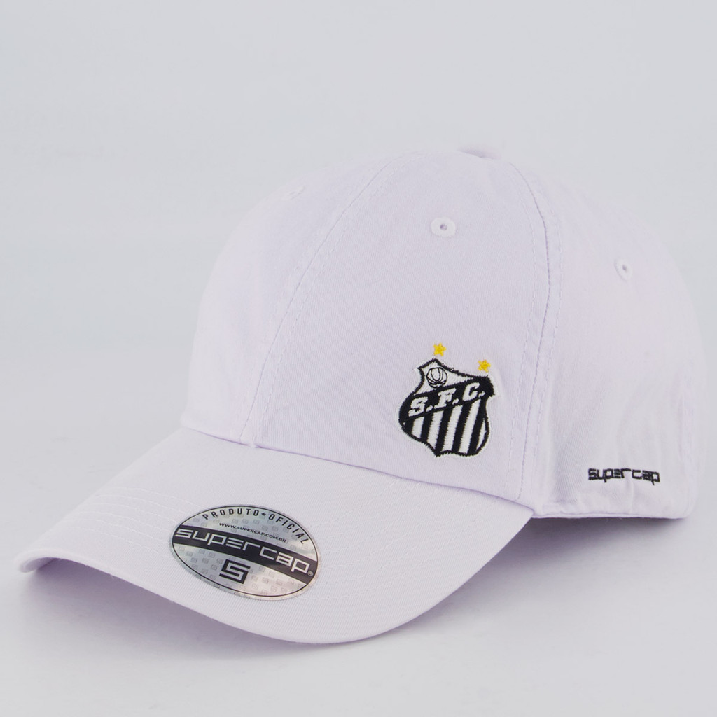 Boné Santos 6 Gomos Branco