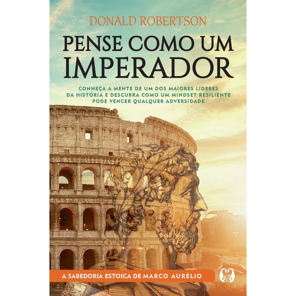 Pense Como Um Imperador | Donald Robertson em Oferta na Shopee