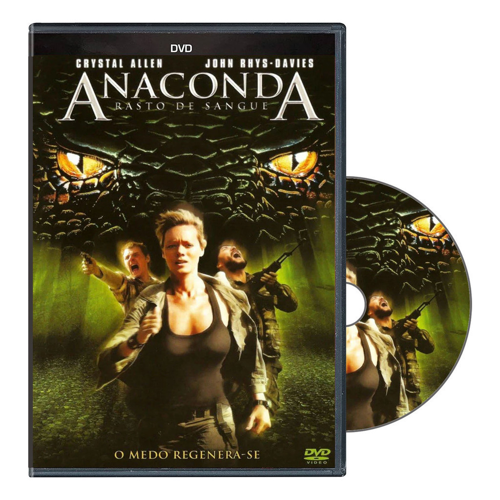 Dvd Anaconda 4 - Rastro De Sangue