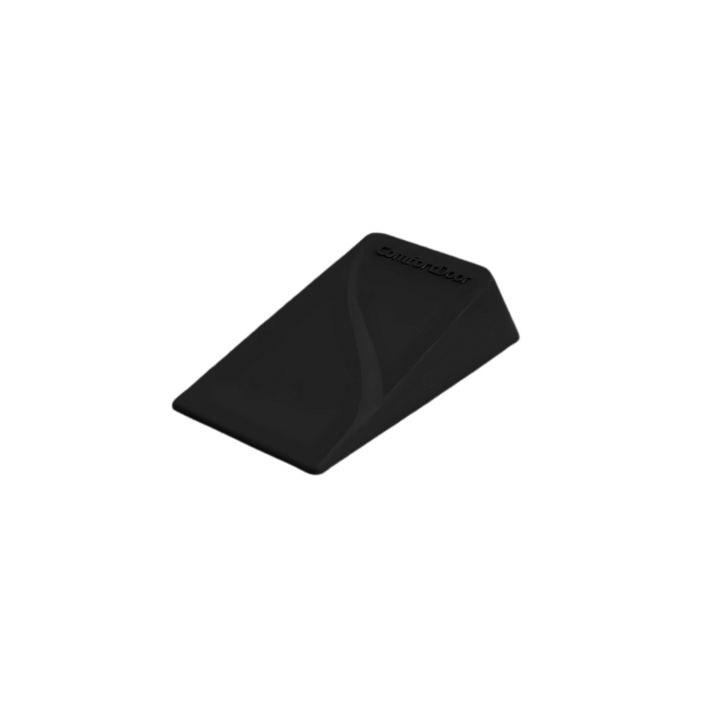 Trava porta borrracha anti-risco confortdoor - PRETO
