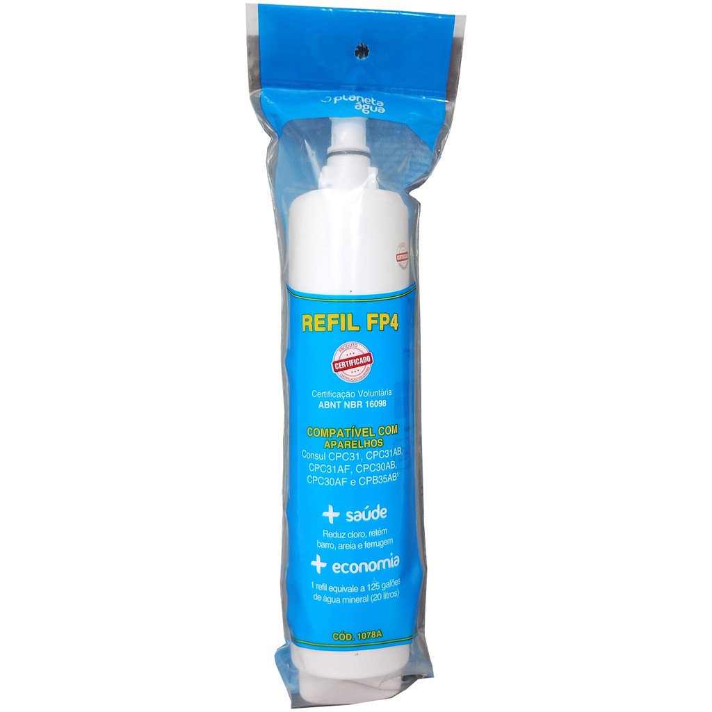 Filtro FP4 Compatível Purificador Consul Facilite Bem Estar