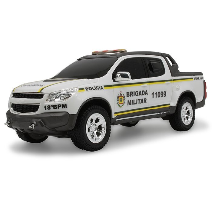 S10 Em Miniatura Viatura Brigada Militar Rio Grande do Sul RS