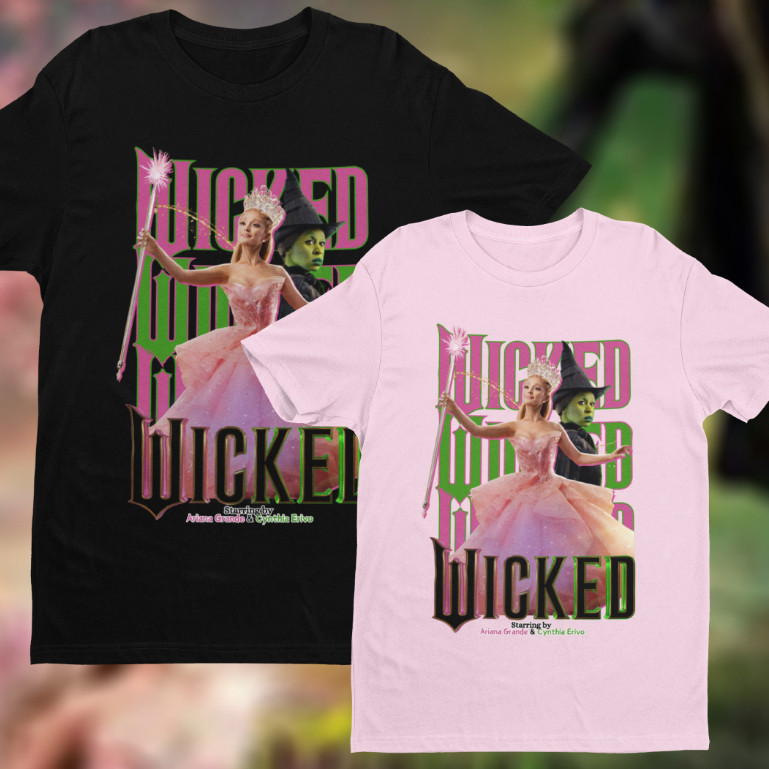 Camiseta Wicked Ariana Grande Cynthia - Promoção em Oferta na Shopee