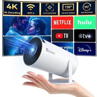 Projetor 4K HD 150 Polegadas Celular, Tv B0x, Xbox, PS, Pc, Wifi HY300 Pro Magcubic Envio…