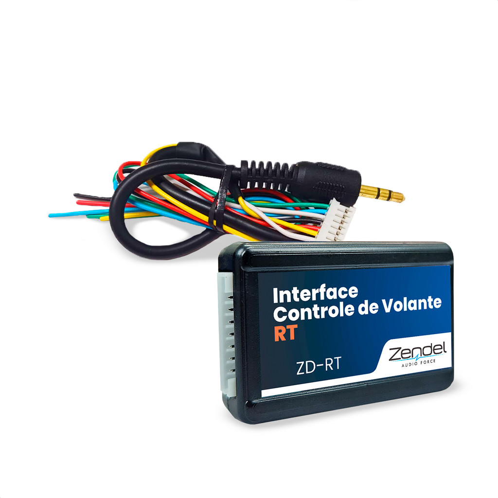 Interface Controle Comando De Volante Som Zendel Zd Rt Dip connect V4 - Spare Parts and Accessories for Vehicles