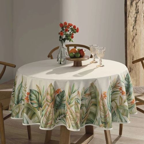 Toalha Forro de Mesa Dohler Floral redonda quadrada retangular 4 cadeiras 6 cadeiras 8 cadeiras