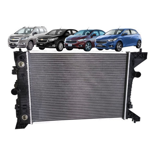 Radiador Eurus Gm Cobalt Spin Onix 1.4 1.8 2017 2018 2019 Automatico em Oferta na Shopee