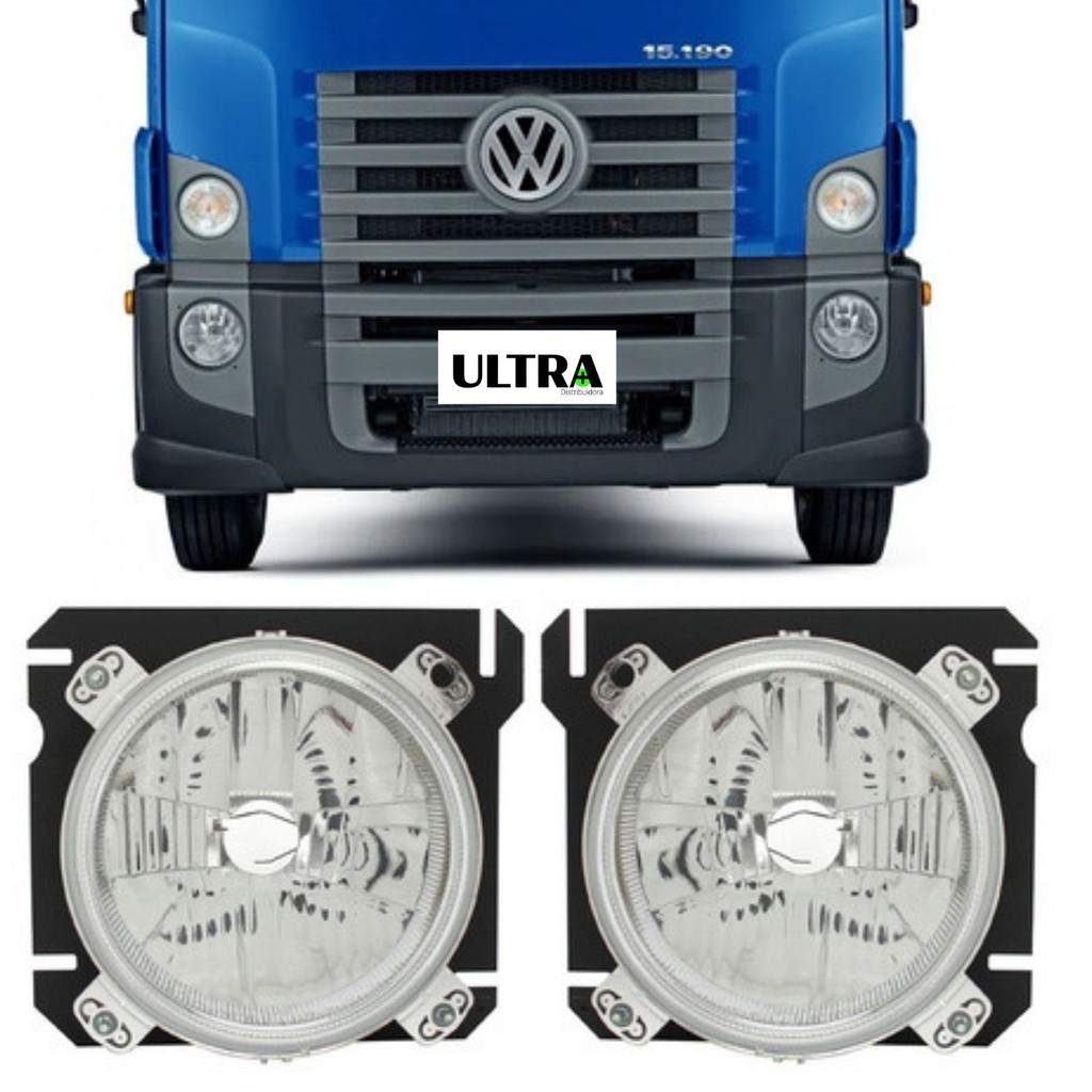 Par Farol Principal Volkswagen Constellation Todos 2006/... 13-180 / 15-180 / 17-280 / 24-250 / 25-370 ...