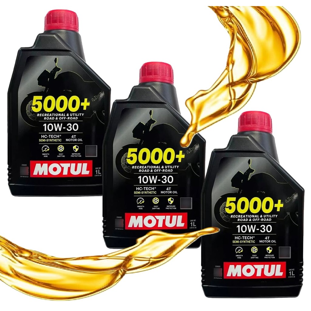Óleo Motul 5000+ 10w30 Semissintético 3 Litros em Oferta na Shopee