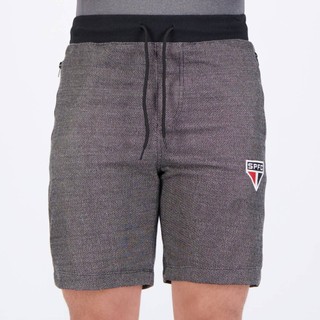Bermuda São Paulo Motoring Cinza em Oferta na Shopee