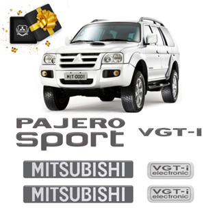 Kit Adesivos Pajero Sport Vgt-i 2009 Mitsubishi Resinados em Oferta na Shopee
