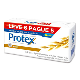 Sabonete Protex Aveia 85g cada Leve 6 Pague 5 em Oferta na Shopee