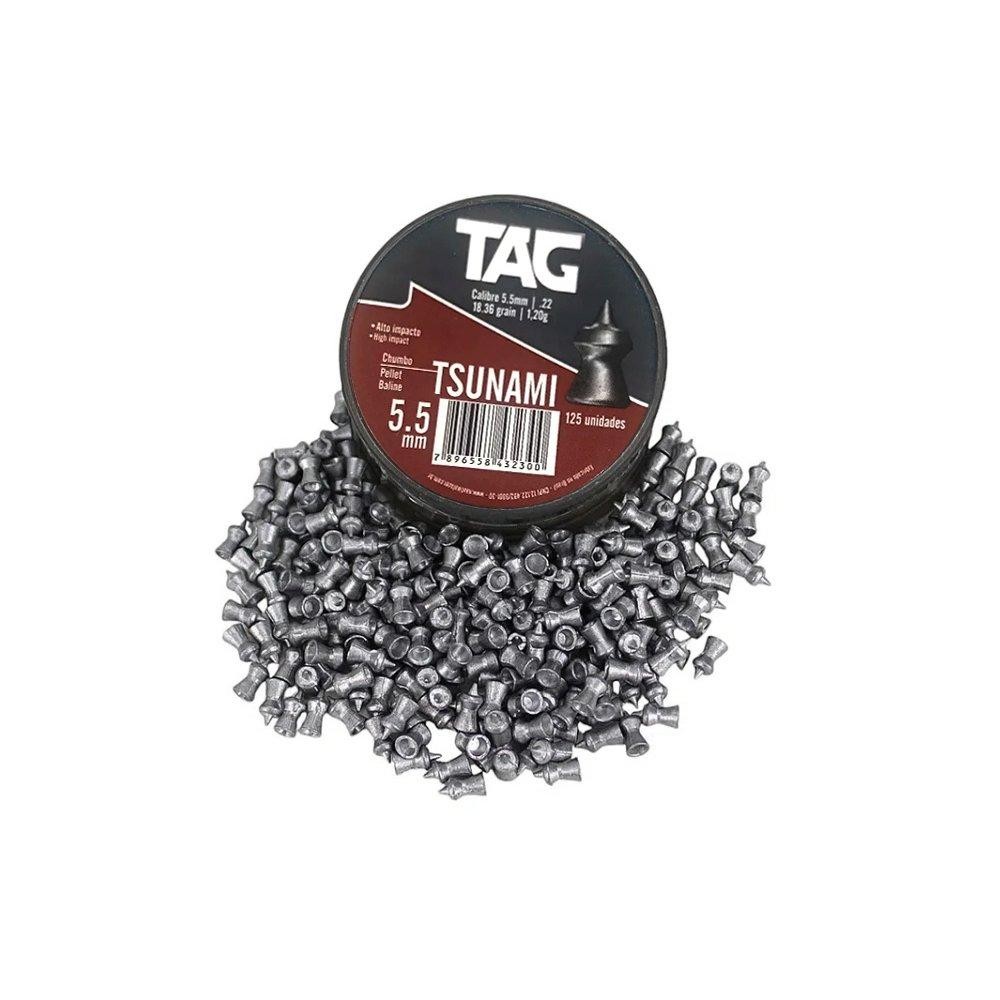 Chumbinho Tsunami Para Perfuração E Expansão 5,5 Nautika em Oferta na Shopee