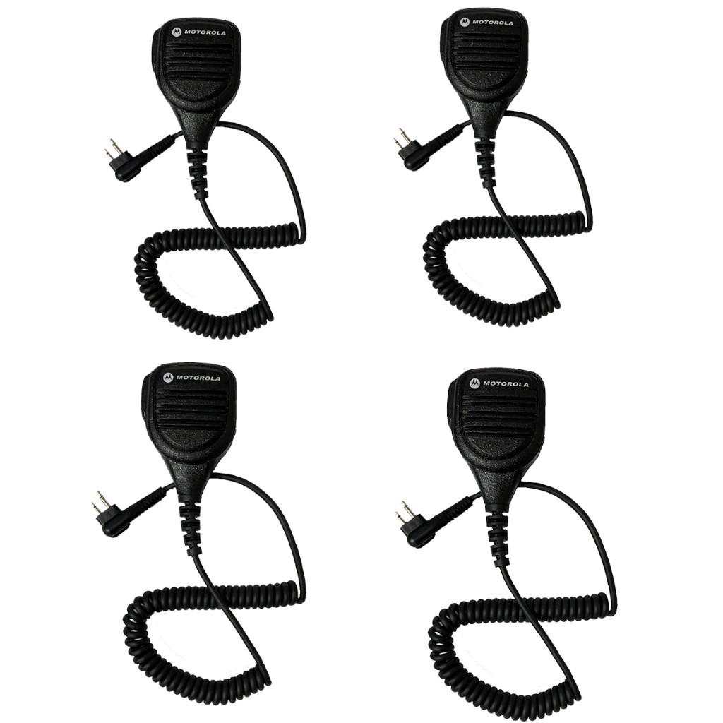 Microfone Motorola Pmmn4013 Ptt Ep150 Ep450 Dep450 Kit 4  Unidades