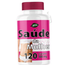 Saúde da Mulher 100% natural 120 cápsulas de 500mg Kit com 1,2 e 3 Potes NatuErvas