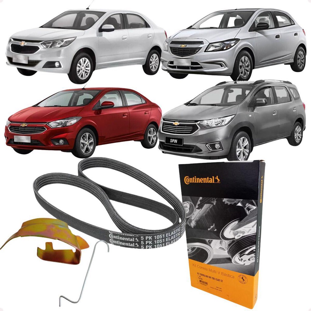 Correia do Alternador Prisma Onix Cobalt Spin 2017 2018 2019 Com Direção Elétrica em Oferta na Shopee