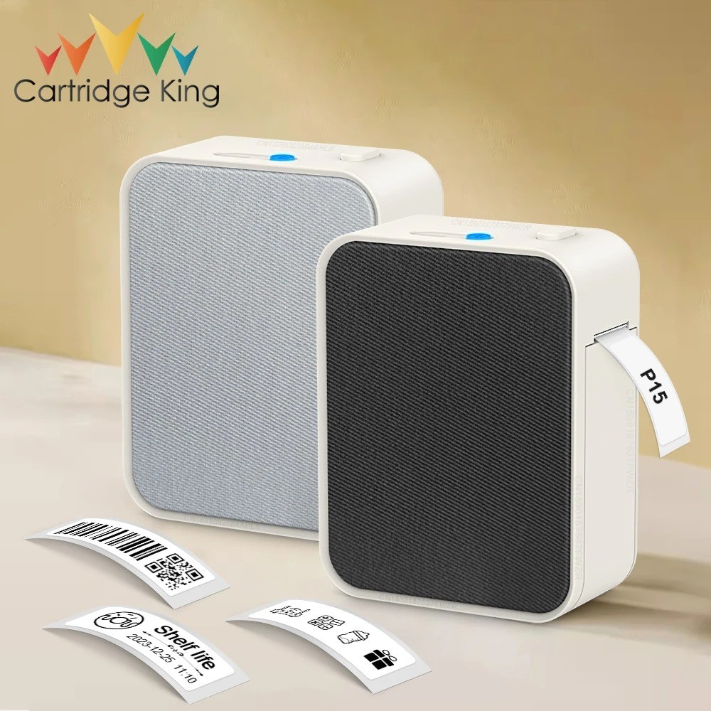Impressora De Etiquetas Térmicas P15 Etiquetadora Mini Portátil Bluetooth Máquina De Etiquetagem DIY Adesivos De Etiquet