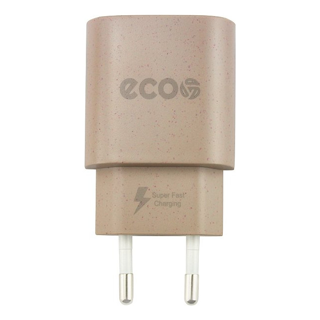 Carregador Turbo Tipo C 25W GreenEcoo QC 3.0 – Sustentável e Certificado Anatel em Oferta na Shopee