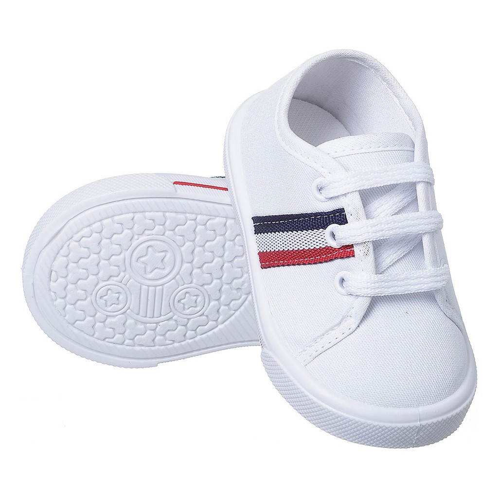 Tênis Cano Baixo Infantil Listrado – Conforto e Estilo