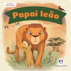 Livro Dedoche Papai leão