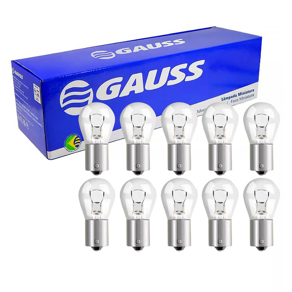 Kit 10x Lâmpadas 1141 21W Para Pisca Ré Universal 24V Caixa Lampada Gauss em Oferta na Shopee