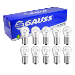Kit 10x Lâmpadas 1141 21W Para Pisca Ré Universal 24V Caixa Lampada Gauss