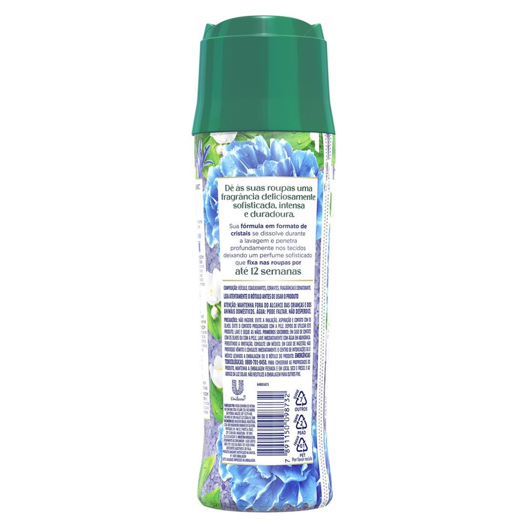 Detalhes do Kit 3 Odorizante de Roupas Comfort Boom Perfume em Cristais Explosão de Frescor 275g