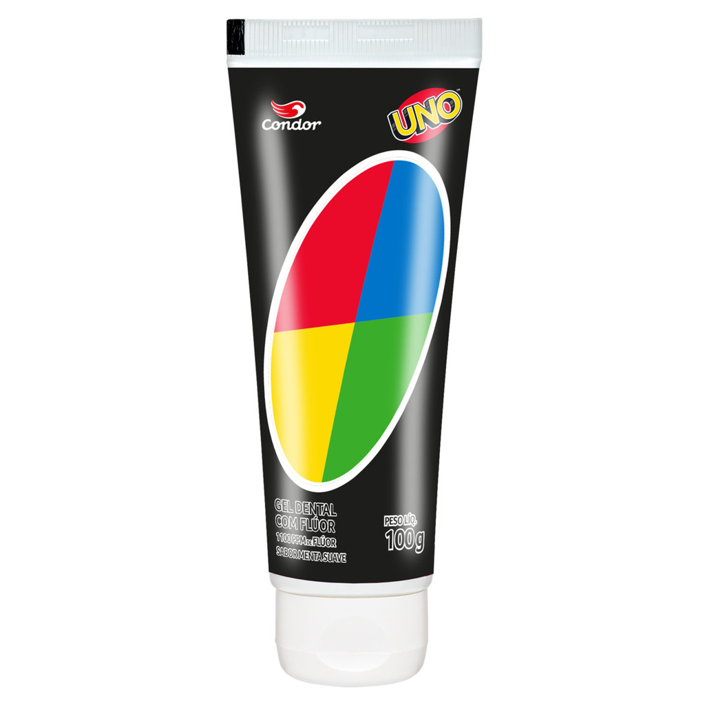 Gel Dental com Flúor Menta Suave Uno Condor Bisnaga 100g - Health
