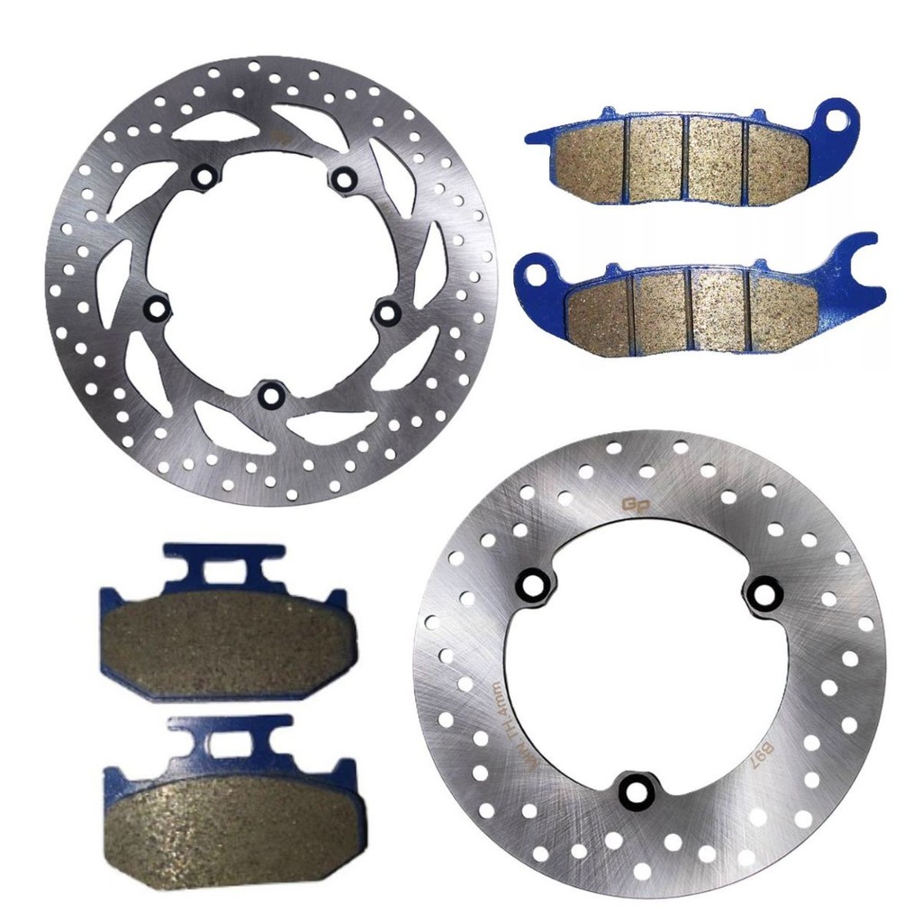Discos de Freio Fz25 250 Fazer 250 Abs 2018-2026 + Pastilhas em Oferta na Shopee