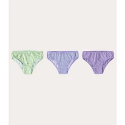 Kit 3 Calcinhas Infantis Menina Em Algodão Malwee Kids