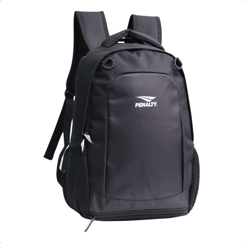 Mochila Penalty 4 Bolsos Compartimento Porta Bola 20L Alças Reforçadas Costura Dupla Esportivo