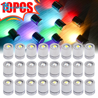 10 Pçs Mini Botão Alimentado Por Bateria Colorido Brilhante Lâmpada LED-Festa De Festival Atmosfera Romântica Luz Noturn em Oferta na Shopee