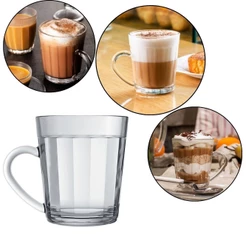 Jogo 6 Xícaras Café Estilo Copo Americano 270ml Nadir