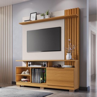 Estante Home Artheo Hb 1,60 Cinamomo-off White em Oferta na Shopee