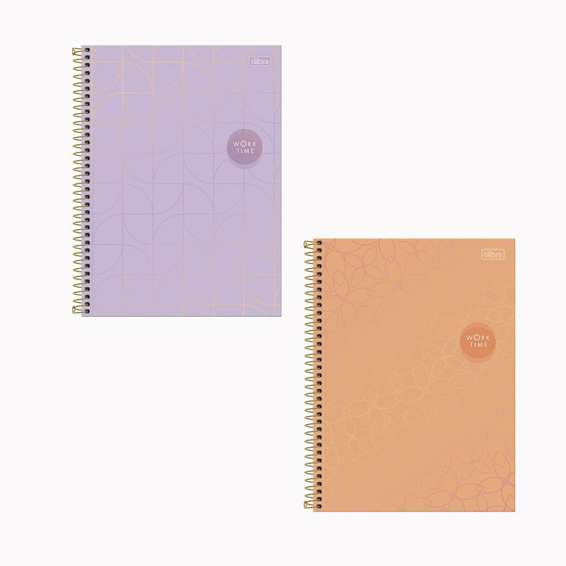 Caderno executivo capa dura universitário 80 folhas Secretária Organizer Tilibra - Stationery