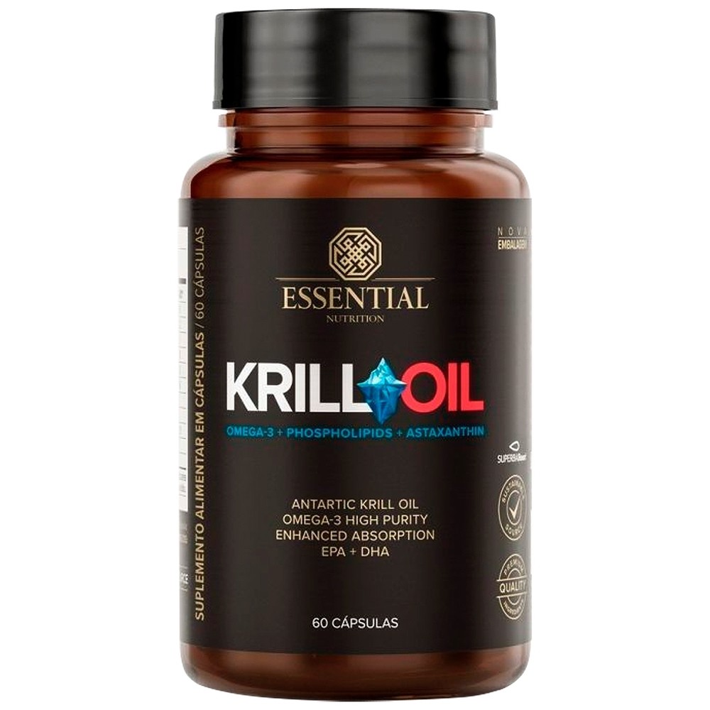 Krill Oil Essential Nutrition 60 Cápsulas