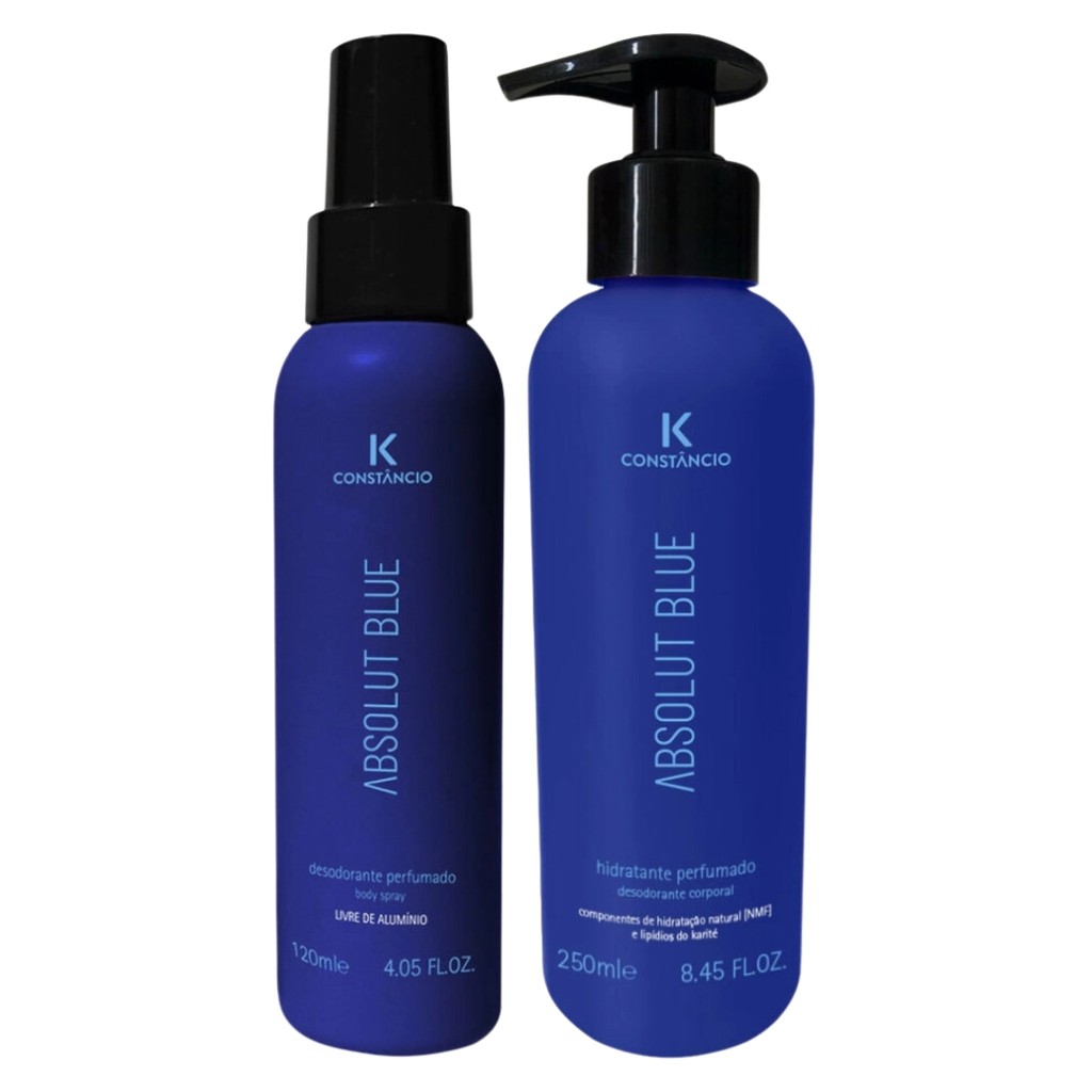 Kit K Constancio Absolut Blue Desodorante + Creme Hidratante