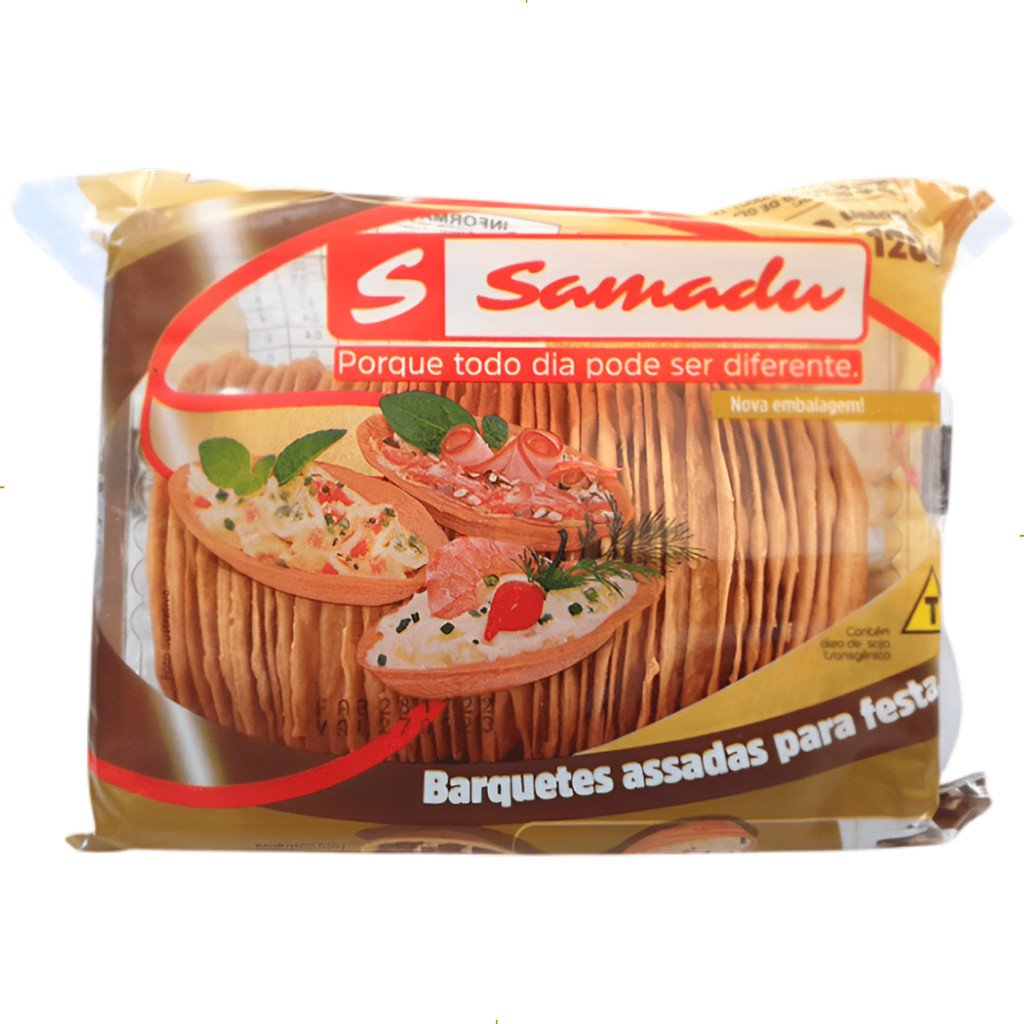 Barquetes Assadas Rechear Para Festas Samadu Com 40 Unidades em Oferta na Shopee