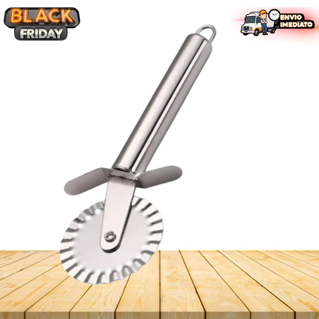 Cortador de Pastel em Aço Inox – Ideal para Confeiteiros, Padeiros e Uso Profissional em Restaurantes e Padarias