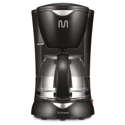 Cafeteira Elétrica 15 Xícaras Jarra de Vidro c/ Filtro Reutilizável e Colher Dosadora 220v - 550w Preta Multi - GO036