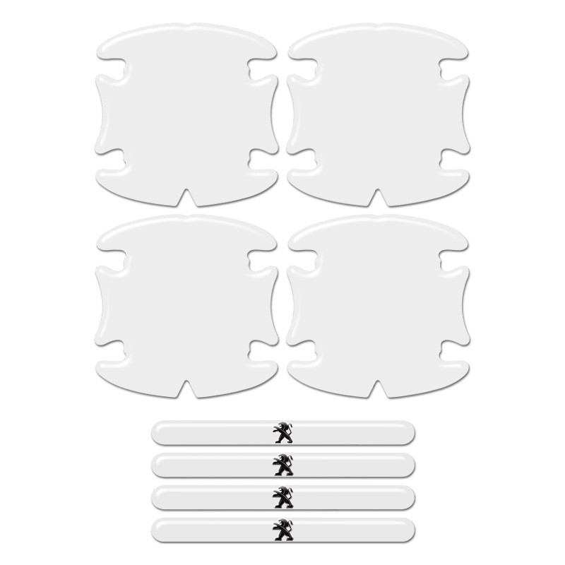 Adesivos Protetor Maçaneta 208 307 408 Peugeot Resinado em Oferta na Shopee