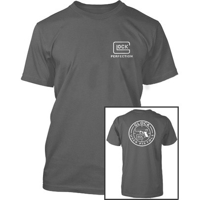 Camiseta "Glock" Pistola Estampada - Logo no peito- Camisetas Cac Atirador Militar em Oferta na Shopee