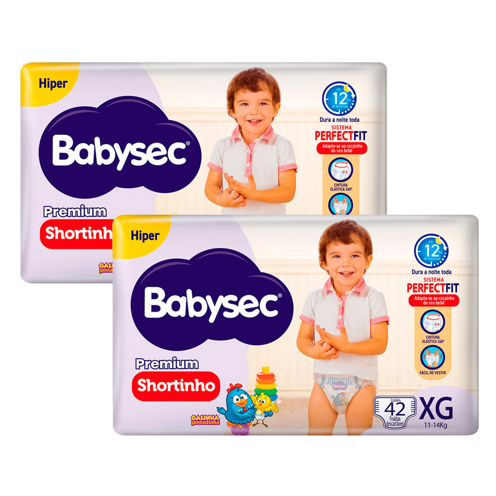 Babysec Shortinho Xg: Onde Comprar | BuscaProdutos