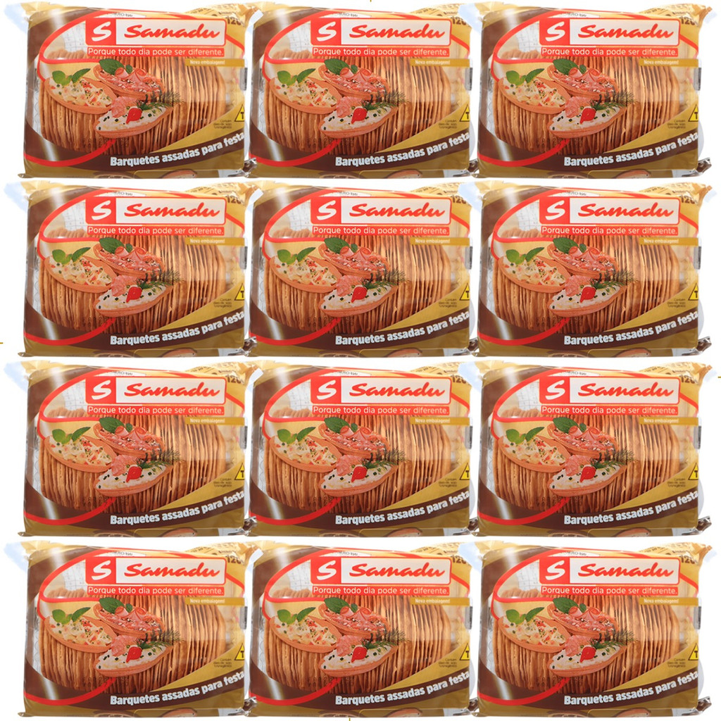 Barquetes Assados Samadu 480 Unidades Para Festas E Eventos em Oferta na Shopee