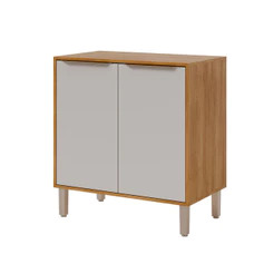 Balcão 2 Portas 80cm com Tampo em MDF Divina MGM Móveis