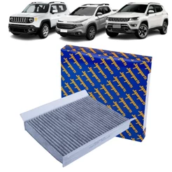 Filtro Cabine Fiat Toro 1.8/2.0/2.4 2016 Em Diant/ Jeep Renegade 1.8 Flex/2.0 Turbo Diesel 2016 Em Diante Carvão Ativado