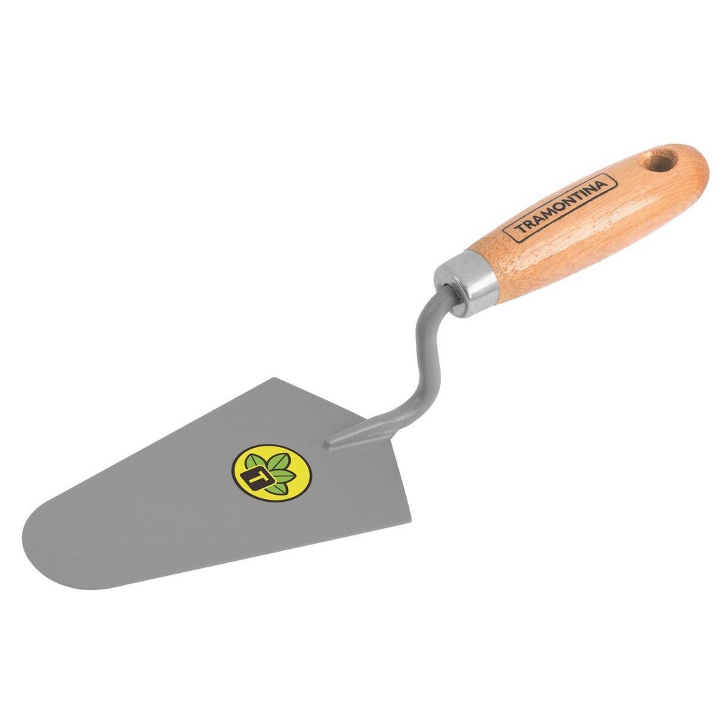 Colher de Pedreiro Em Aço Com Cabo em Madeira 6'' (77350/065) - Tramontina em Oferta na Shopee