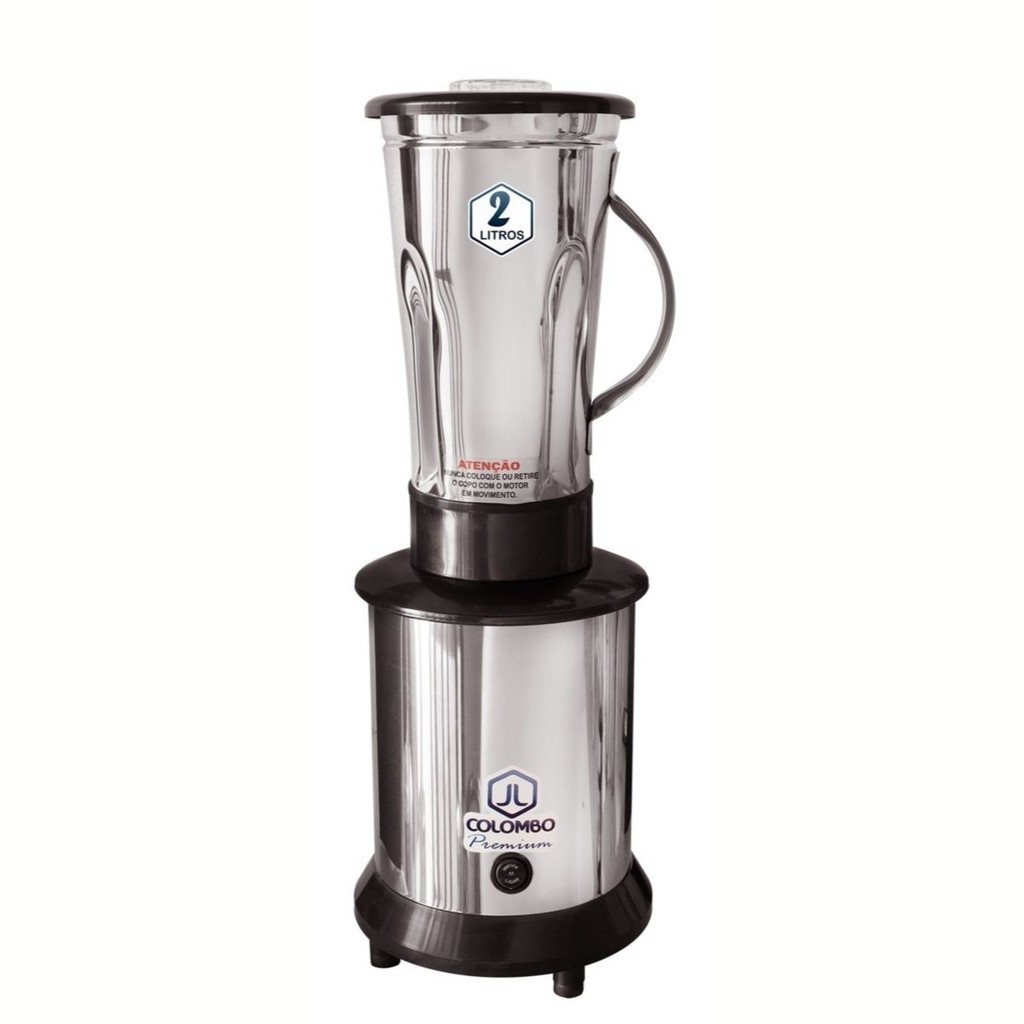 Liquidificador Industrial 2L Baixa Rotação 3500rpm Bivolt Açai JL Colombo