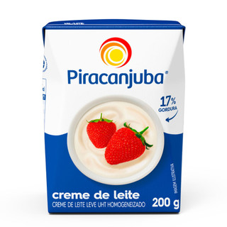 Creme de Leite Piracanjuba 200g em Oferta na Shopee
