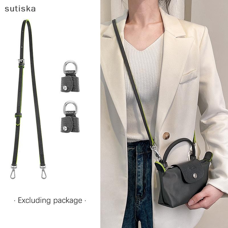 sutiska Bolsa Alça De Couro Para Universita Ombro Nova Cinza Acessório De Modificação Sem Perfuração BR